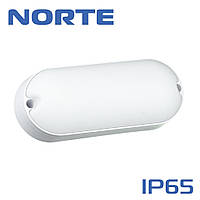 LED светильник накладной овальный 8W IP65 NORTE 1-NСP-1401 6500К, уличный светильник накладной