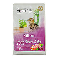 Сухой корм для котят с курицей и рисом Profine Cat Kitten 2 кг