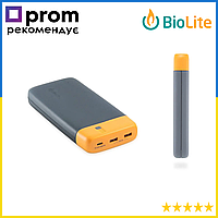 Повербанк Biolite Charge 80PD на 20000мАч, переносной аккумулятор для телефона, павербанк зарядка для планшета