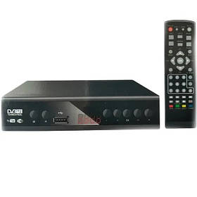 Зовнішній тюнер DVB-T2 M8 9439 MEGOGO YouTube IPTV+HDMI+USB Black (3_04252)