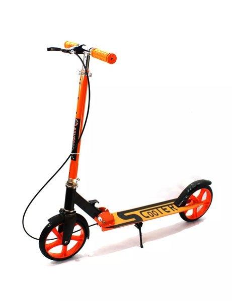 Дитячий самокат двоколісний Bavar Sport Scooter (52) Жовтогарячий