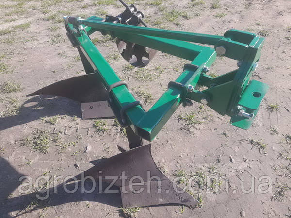 Плуг навісний ПН 2-20 для мототрактора та мотоблока на 1 точку, фото 1