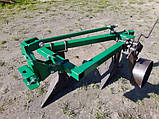 Плуг навісний ПН 2-20 для мототрактора та мотоблока на 1 точку, фото 3