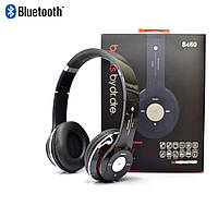 Бездротові блютуз навушники MDR S460 Чорні, накладні навушники з мікрофоном, навушники бездротові
