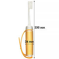 Зубна щітка Lesko для людей із тремором або артритом із фіксатором навчально-реабілітаційне обладнання 8 шт., фото 9