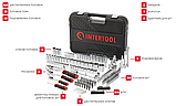 Набір інструментів 1/2" і 3/8" і 1/4", 171 одиниць, Cr-V STORM INTERTOOL ET-8171, фото 10