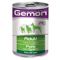Gemon (Джемон) Dog Adult Pate with Lamb - Вологий корм для собак з ягням 400 гр