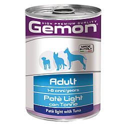 Gemon (Джемон) Dog Adult Pate with Tuna - Вологий корм для дорослих собак з тунцем 400 гр