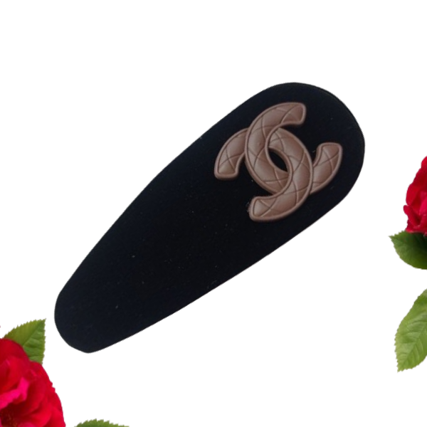 Шпилька клік клак для волосся Chanel Fashion Jewelry 8.5см