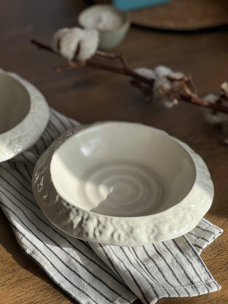 Тарілка для подачі «Корал» 450 мл, «Капучино», фото 1