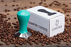 Темпер ТМ VD Coffee "Classic", ментоловий Ø 41 мм.