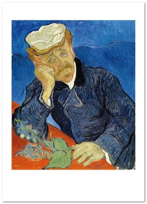 Листівка Vincent van Gogh — Dr. Paul Gachet