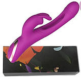 Подвійний вібратор "Hot" з пульсацією, фото 3