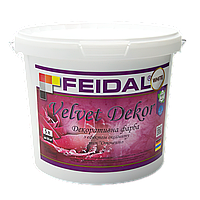 Feidal Velvet Dekor декоративная краска с эффектом бархата