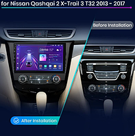 Junsun 4G Android магнитола для Nissan x-Trail X Trail Qashqai 2014-2017 wifi