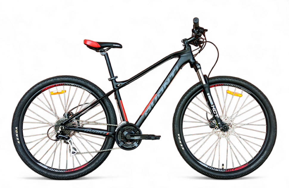 Велосипед AVANTI CANYON PRO 650B рама 17" black/red