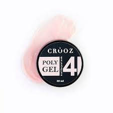 Полігель колір нюд Nude Crooz PolyGel 04, 30 мл (банка)