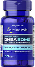 ДГЕА, Дегідроепіандростерон, DHEA, Puritan's Pride, 50 мг, 50 таблеток