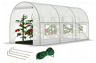 Садова теплиця із вікнами FunFit Garden 10m2 = 400*250*200