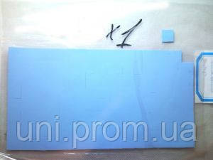 Термо прокладка силікон HCH600 15*15*1, фото 1