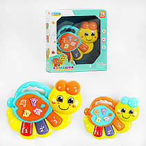Піаніно дитяче розвиваюче Комашка TK Group 22317 з українською мовою, 3 режимами та підсвічуванням