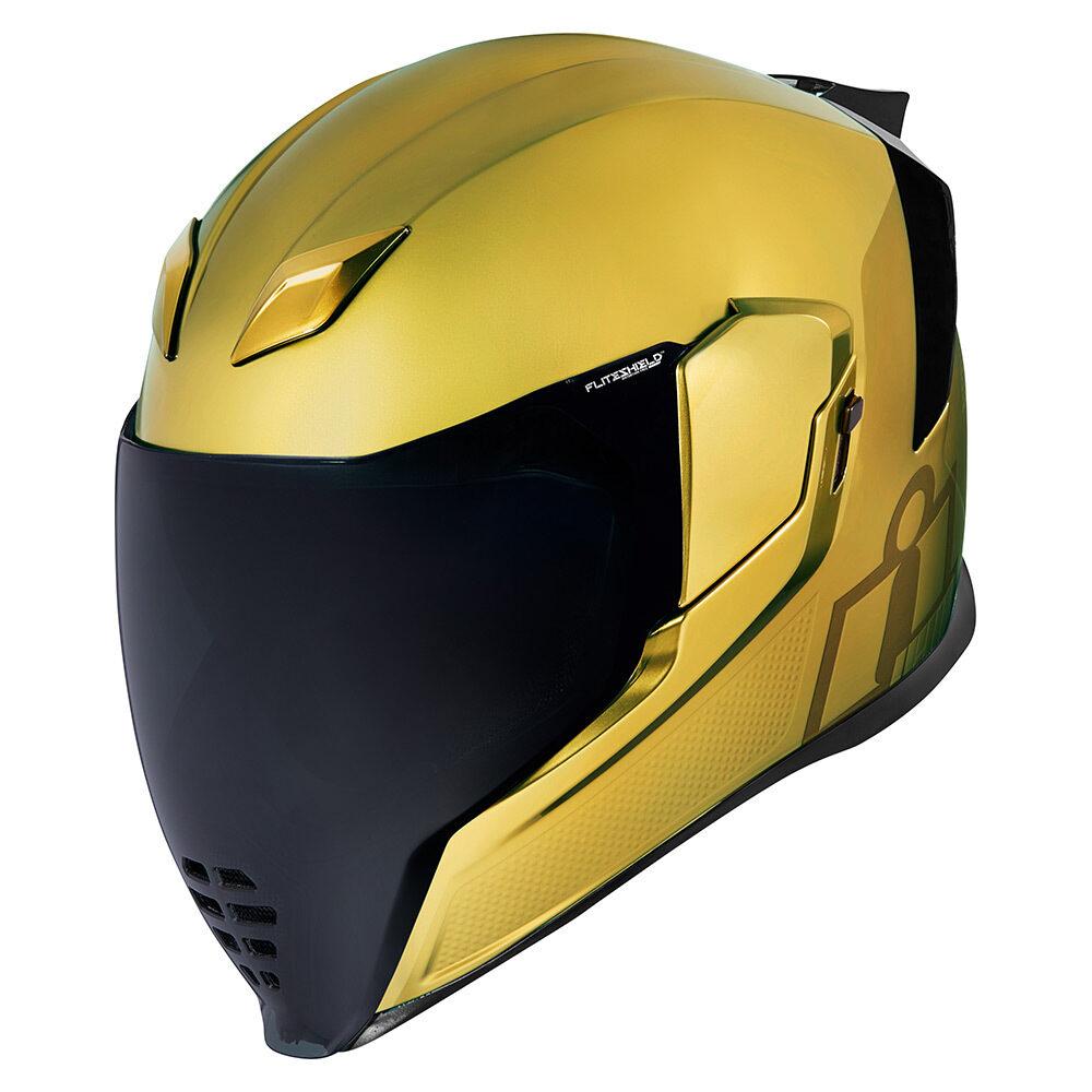 МОТОШОЛОМ ЗАКРИТИЙ ICON AIRFLITE MIPS JEWEL КОЛІР GOLD