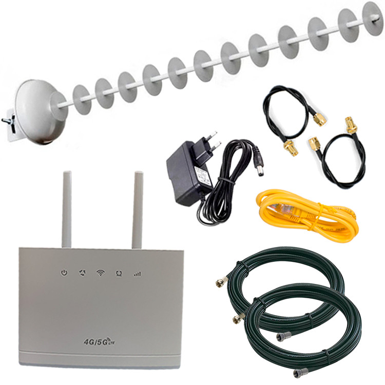 4G інтернет комплект (Роутер HiLink D311 + Антена МІМО 20 дБ)