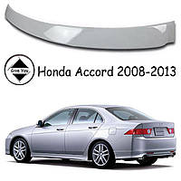 Козырек заднего стекла Honda Accord Хонда Аккорд 2003-2008 Дефлектор заднего стекла стеклопластик под покраску