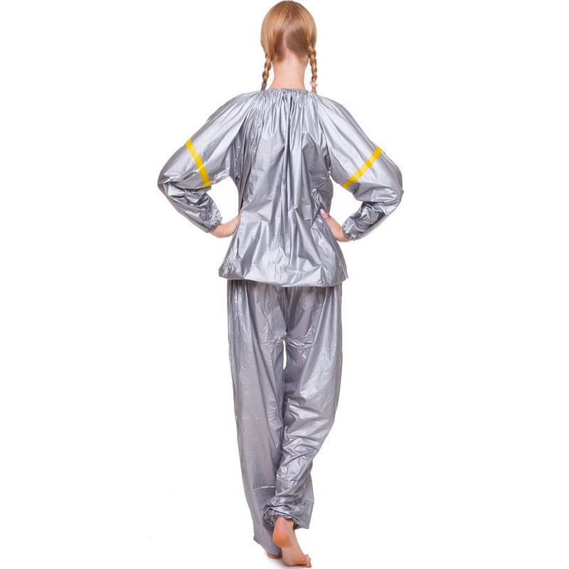 Сгоночные костюмы, Костюм весогонка, Костюм сауна для бега Sauna Suit Серый (В-КА22) L - фото 9 - id-p2096033375