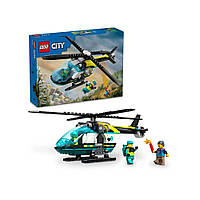 Конструктор LEGO City Вертолет аварийно-спасательной службы, 60405