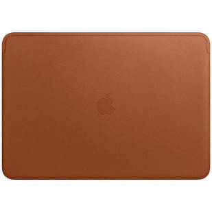 Оригінальний шкіряний чохол Apple Leather Sleeve Saddle Brown для Macbook Pro 16" MWV9FE