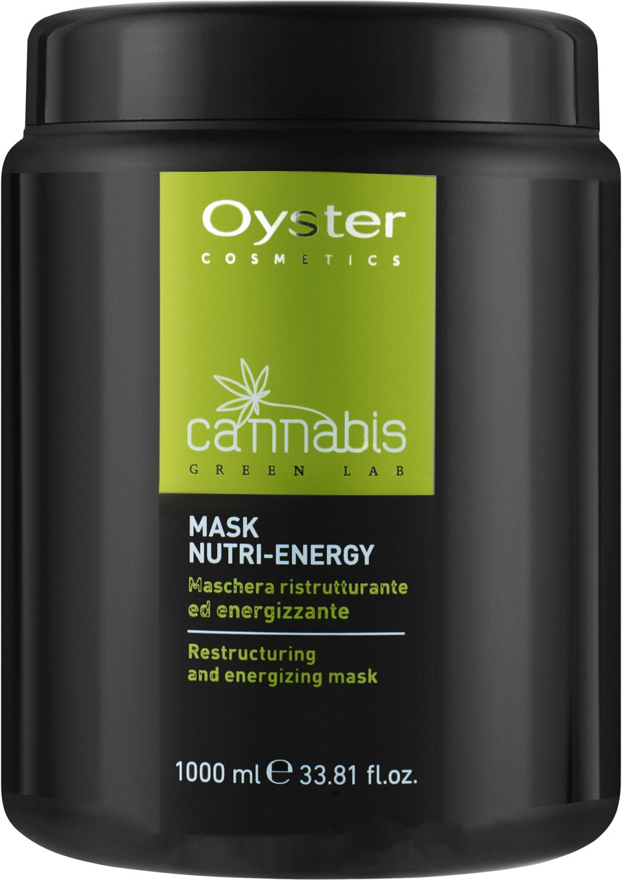 Маска для волосся Oyster реструктуризуюча, що відновлює з канабісом, 1000 мл.