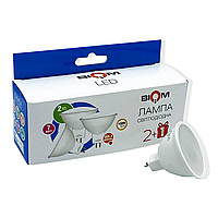 Мультипак "2+1" LED лампа Biom MR16 7W GU5.3 4500K BT-562/3