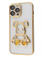 Чохол Shining Bear Case для iPhone 14 Pro Max (Gold)