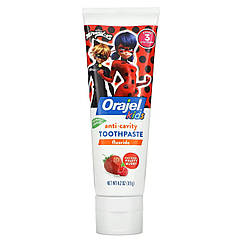 Зубна паста для дітей Orajel Kids Miraculous Anticavity Fluoride Toothpaste 2-10 Years 119 g (Fruity Burst)