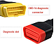 Кабель подовжувач OBD2 LAUNCH 36см для підключення адаптерів LAUNCH, Mucar, EasyDiag, ThinkDiag аналог, фото 6