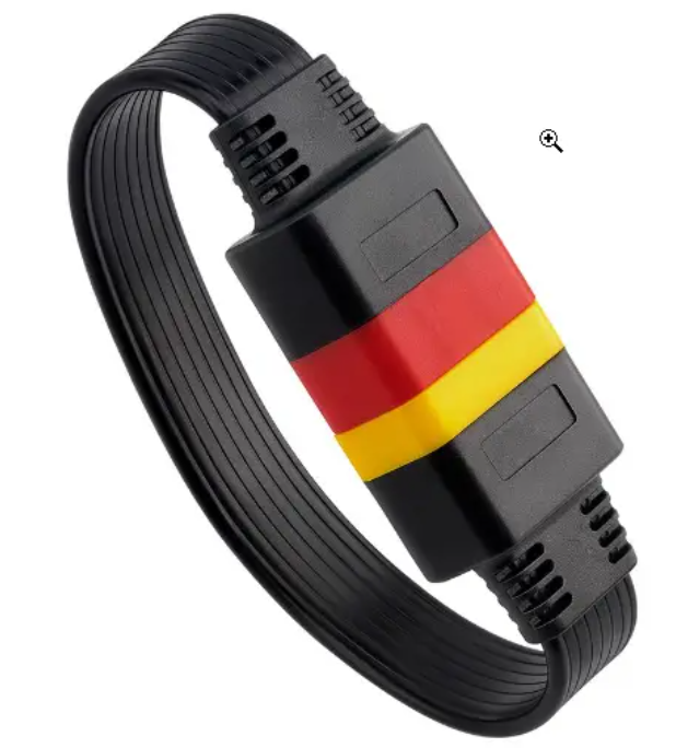 Кабель подовжувач OBD2 LAUNCH 36см для підключення адаптерів LAUNCH, Mucar, EasyDiag, ThinkDiag аналог