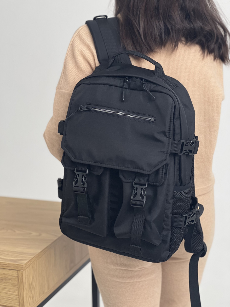 Повсякденний рюкзак OnePro, класичний стиль модель 2023 Woman Black