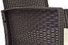 Набір садових меблів BICA Lido terrace, коричневий, фото 6