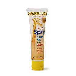 Зубна паста для дітей Xlear Kid's Spry Tooth Gel with Xylitol 60 ml (Strawberry Banana)