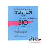 Sante Bio краплі для очей від втоми та почервоніння B6+B12 Японські 15мл, фото 3