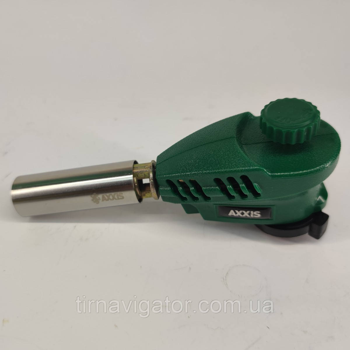 Пальник газовий AXXIS AX-014 п'єзозапал, регулятор, розсікач