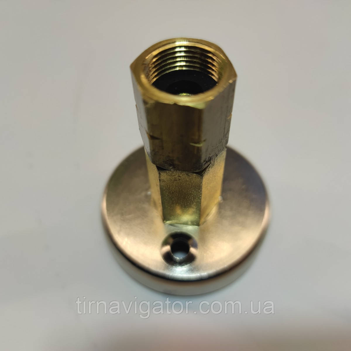 Перехідник-тарілка заправки польських газ.бал. 3/8"L TOMASETTO