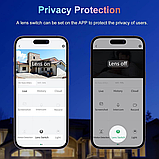 SV3C 2K Wi-Fi камера відеоспостереження для вулиці, IP-камери спостереження з прожектором, фото 5