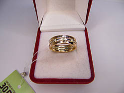 Жіноче кільце з діамантом, Розмір 18,5