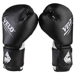 Боксерські рукавички FGT Cristal EDITION, Flex 10oz, 12oz, чорний білий