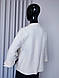 Піджак жіночий «Альпака Максима» з білими перлинками, фото 3