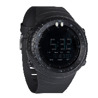 CamoTec часы спортивные SK1992 Black, мужские часы, наручные часы, армейские часы, спортивные черные часы