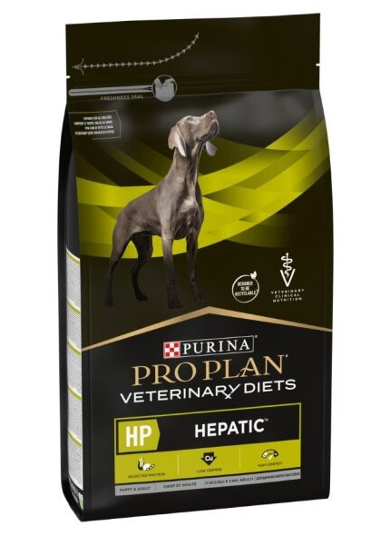 Сухий корм для собак Pro Plan Veterinary Diets HP Hepatic при захворюваннях печінки 3 кг