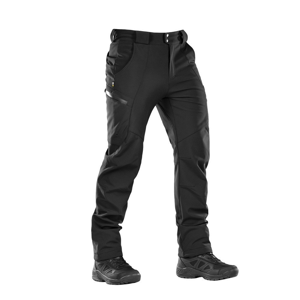Штани Soft Shell Winter Black M-TAC